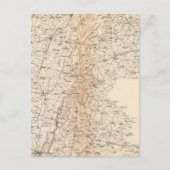 Route, Gettysburg campagne Briefkaart (Voorkant)