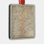 Route, Gettysburg campagne Metalen Ornament (Rechts)