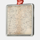 Route, Gettysburg campagne Metalen Ornament (Links)