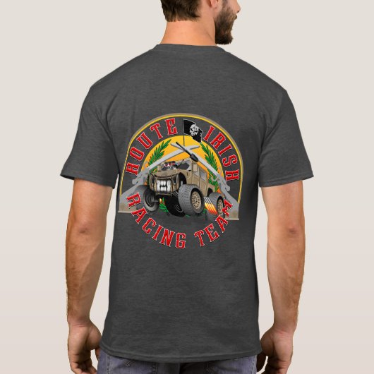"ROUTE IRISH PISTOOL TRUCK" T-SHIRT (Achterkant)