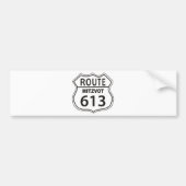 ROUTE MITZVOT 613 BUMPERSTICKER (Voorkant)