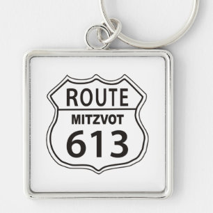 Route Mitzvot 613 Sleutelhanger