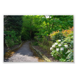 Route naar Allan Park, Sowerby Bridge Foto Afdruk