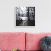 Route naar Lake Tahoe Canvas Afdruk (Insitu (Woonkamer))