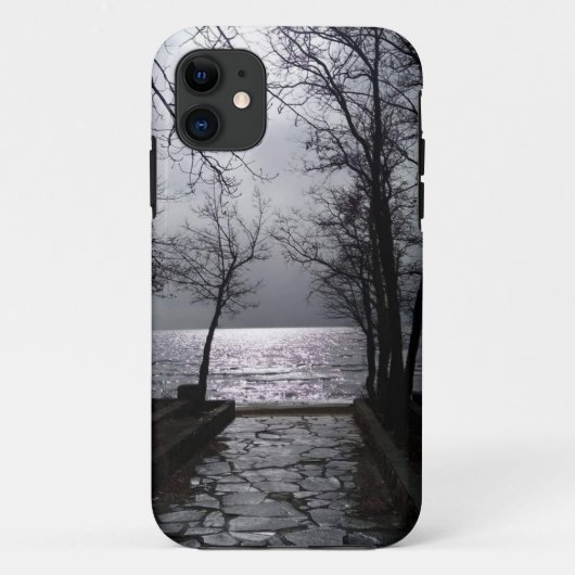 Route naar Lake Tahoe Case-Mate iPhone Case (Achterkant)