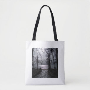 Route naar Lake Tahoe Tote Bag