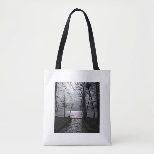Route naar Lake Tahoe Tote Bag (Voorkant)