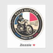 Route Napoleon Frankrijk | | Motorfiets Sticker (Vel)