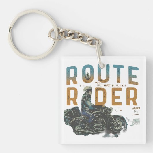 Route Rider Sleutelhanger (voorkant)
