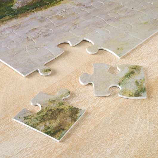 Route to Vetheuil Monet Fine Art Legpuzzel (Zijkant)