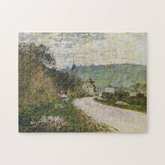 Route to Vetheuil Monet Fine Art Legpuzzel (Horizontaal)