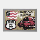 Route US 66 Deurmat (Voorkant)