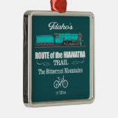 Route van de Hiawatha (RT2) Metalen Ornament (Rechts)