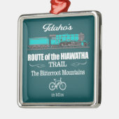 Route van de Hiawatha (RT2) Metalen Ornament (Links)