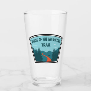 route van het hiawatha-spoor glas