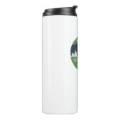 route van het hiawatha-spoor thermosbeker (Gedraaid links)