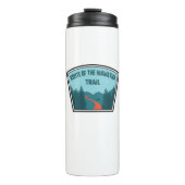 route van het hiawatha-spoor thermosbeker (Voorkant)