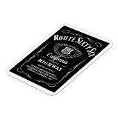 Route Zesenzestig Zwart Label Magneet (Linkerzijde)