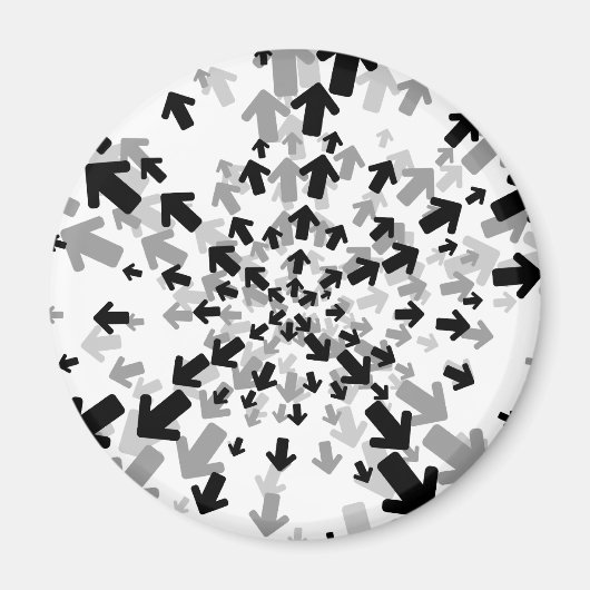 Routebeschrijving Abstracte magneet (Voorkant)