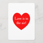 Routebeschrijving Bruid & bruidegom Zwart-wit brui Informatiekaartje (Achterkant)