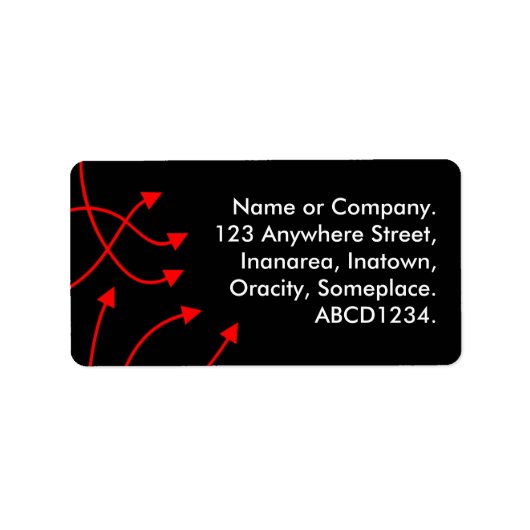 Routebeschrijving - Zwart Etiket (Voorkant)