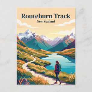 Routeburn Track Nieuw-Zeeland Briefkaart