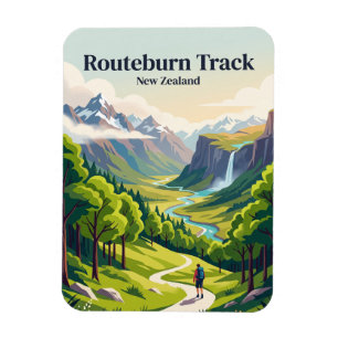 Routeburn Track Nieuw-Zeeland Magneet