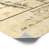 Routekaart 2 van Philadelphia naar New York Poster (Hoek)