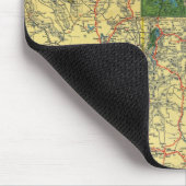 Routekaart Idaho, Mont, Wyo-kaart Muismat (Hoek)