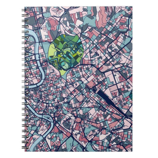 Routekaart Rome Italië Notitieboek (Voorkant)