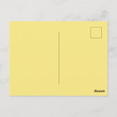 Routekaart van Los Angeles naar Californië Briefkaart (Achterkant)