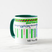 Routekaart voor het kanaal van de Grote Unie (4 va Mok (Voorkant links)