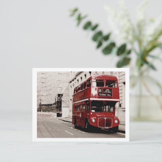 Routemaster Briefkaart (Staand voorkant)