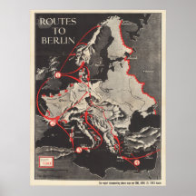 Routes toBerlin Poster