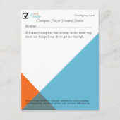 Routine Disruption Contingentkaart (Voorkant)