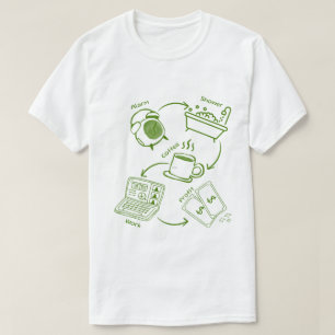 Routine voor succes t-shirt
