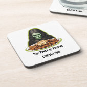 routinematige macht bier onderzetter (Linkerzijde)