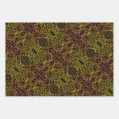 Routingproces Quarige Abstracte Elektronische Geek Inpakpapier Vel (Voorkant 3)