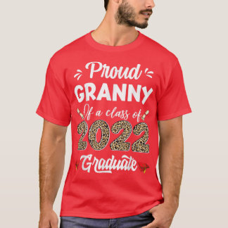 Routkorrelige korrels van klasse 2022 Afstuderen T-shirt