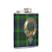 Routledge Tartan & Badge Heupfles (Rechts)