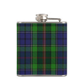 Routledge Tartan & Badge Heupfles (Achterkant)