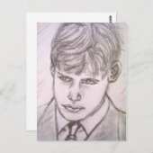 rouw briefkaart (Voorkant / Achterkant)