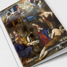 Rouw Geboorte Sympathie Kerstmis Feestdagen Kaart