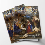 Rouw Geboorte Sympathie Kerstmis Feestdagen Kaart