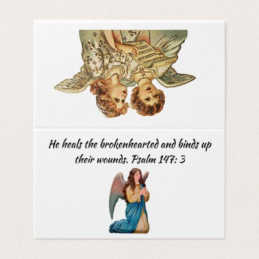 Rouw Kaart (Buitenkant ongevouwen)