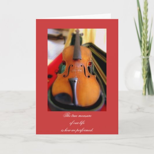 Rouw of condoleance Kaart (Voorkant)