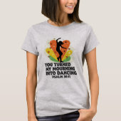 Rouw om het dansontwerp t-shirt (Voorkant)