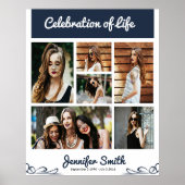 Rouw Welkomstposter Collage Poster (Voorkant)