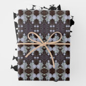 rouwboombast met patroon inpakpapier vel (In situ)