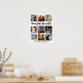 Rouwbord | Herdenkingsfoto-collage Poster (Keuken)